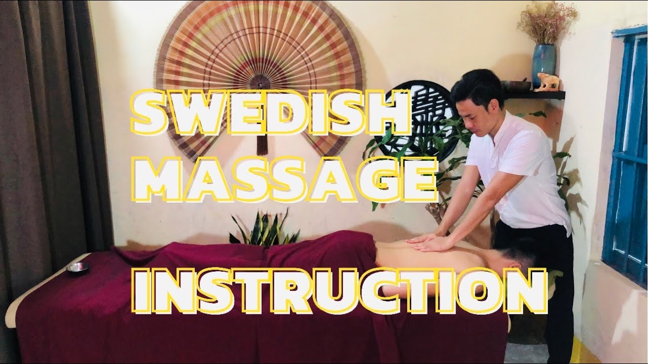 Swedish massage techniques
