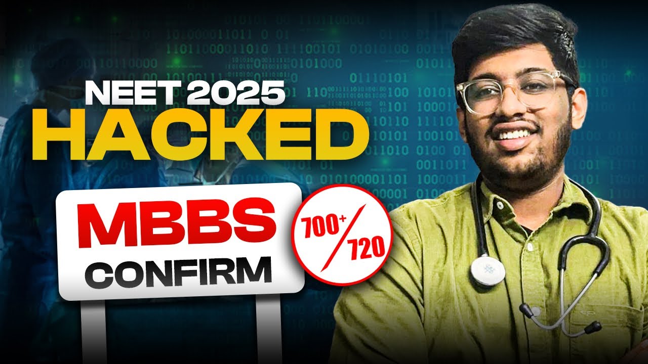 NEET 2025 HACKED🚀| MBBS Confirm | 700+ marks
