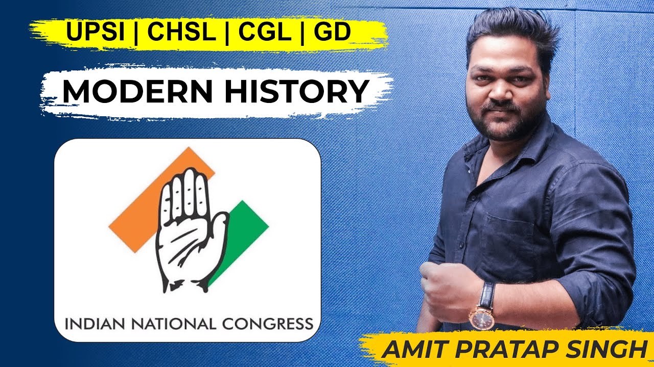 Modern History | Indian National Congress and its Phase | UPSI  2021-22 | by APS Sir #LAB