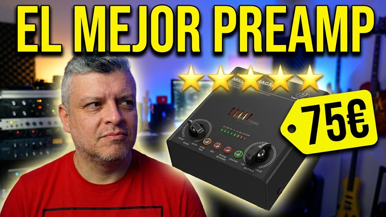 Behringer Ultragain MIC300 mejor Preamplificador calidad precio #behringer
