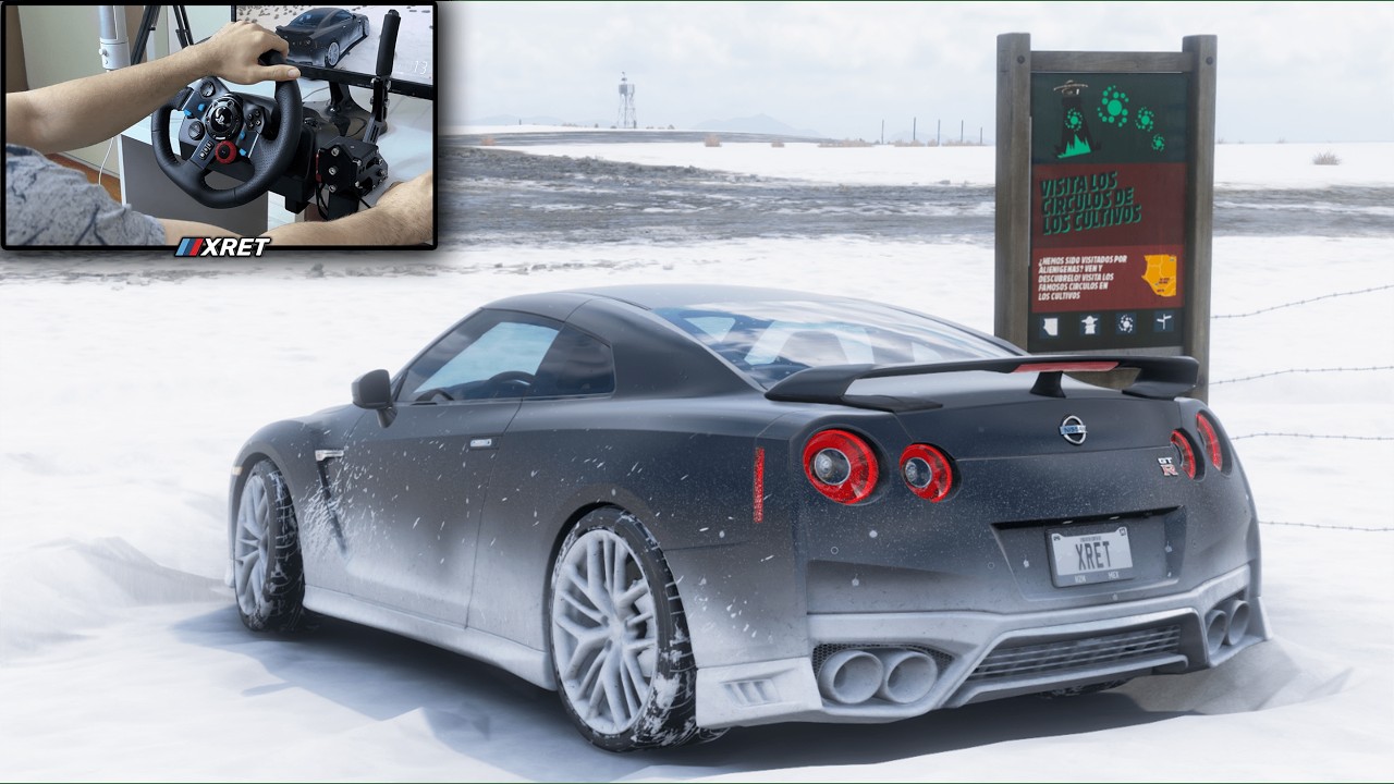 1000HP Nissan GTR R35 Nismo | Forza Horizon 5 | Logitech G29 Steering Wheel