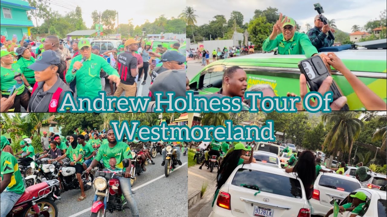 😳 Prime Minister Andrew Holness Full Tour Of Westmoreland #Watch to the end 🔥