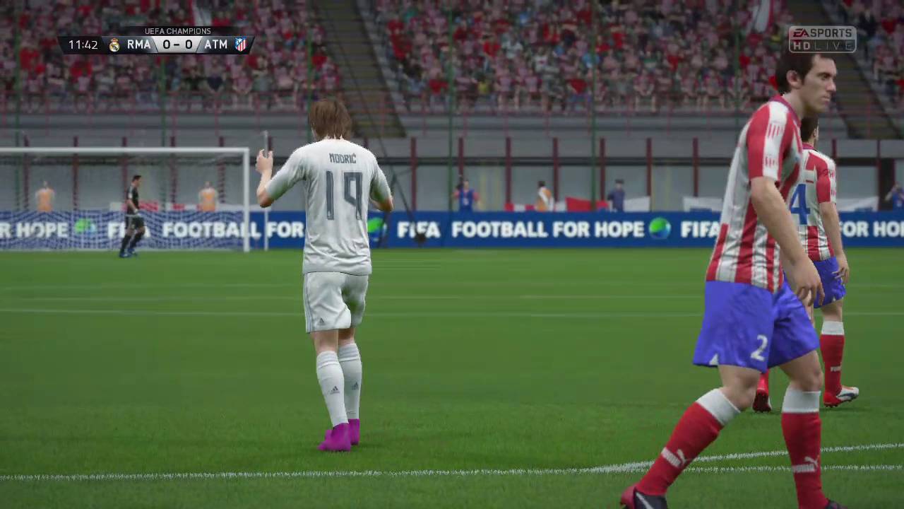FIFA 16 CPU vs CPU Alternate UEFA Champions League Final