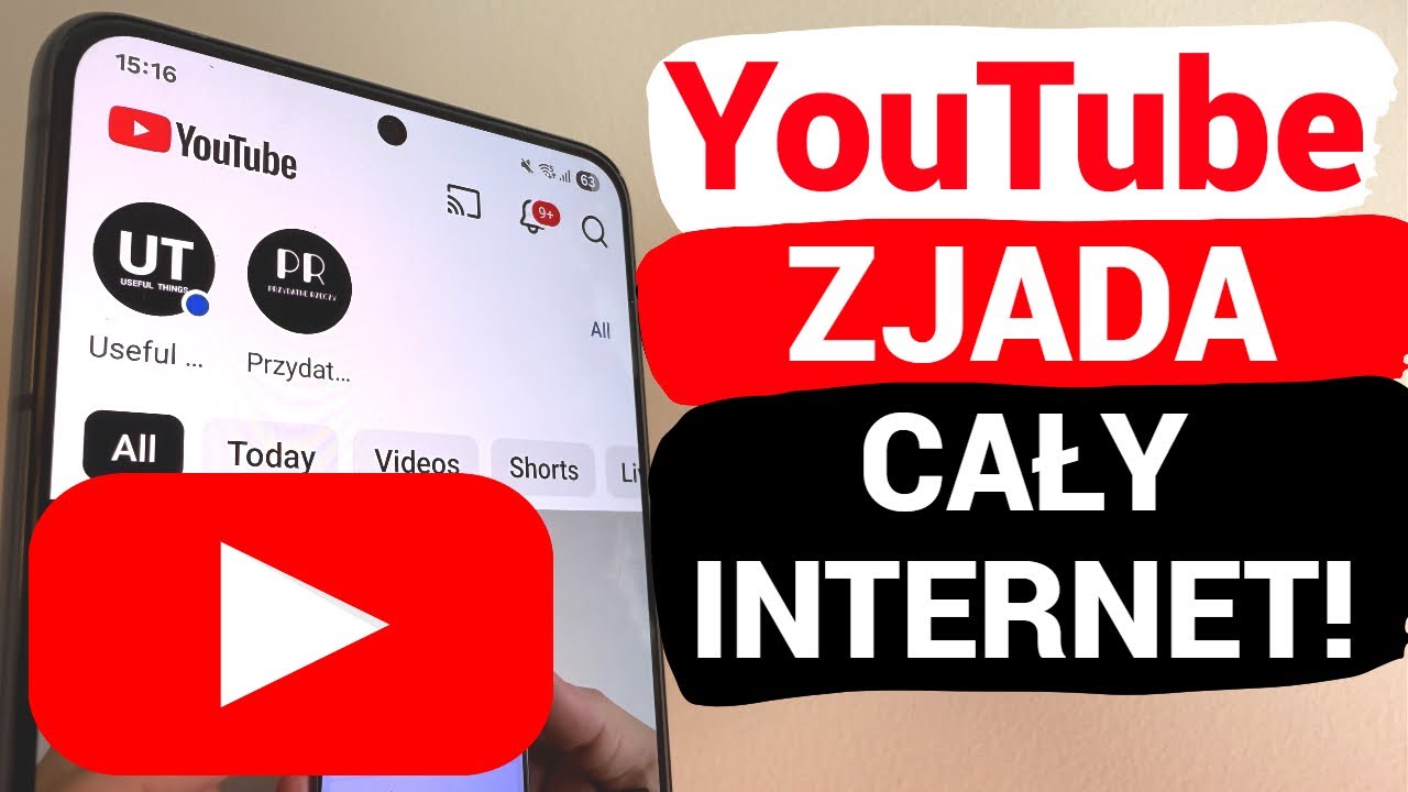 YouTube Zjada Tony Internetu i Baterię Telefonu - Napraw To Teraz!