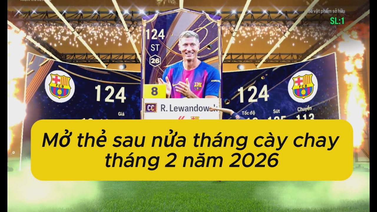 FC Online: Mở thẻ sau nửa tháng cày chay tháng 2 năm 2026...