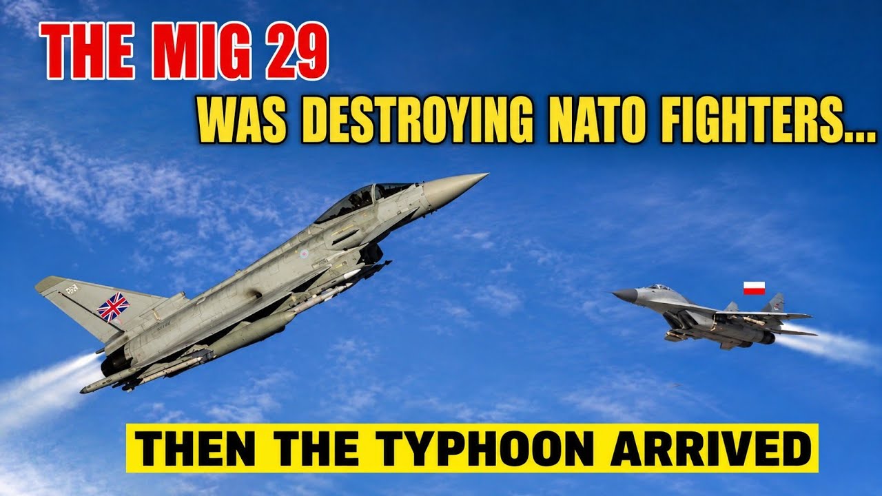 The MiG 29 Was Destroying NATO Fighters&hellip; Then the Typhoon Arrived | Mig 29 war thunder
