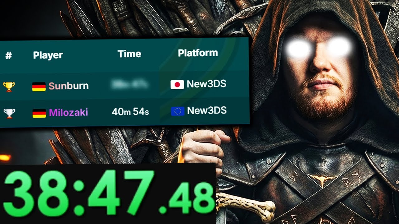 WIE ICH MEINEN SPEEDRUN WELTREKORD ZURÜCKGEHOLT HABE