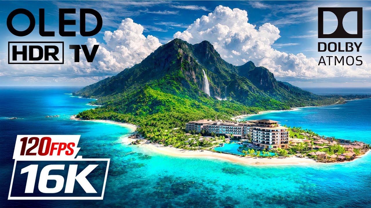16K Video ULTRA HD | PLANET EARTH 16K HDR 120fps Dolby Vision For Your HDR 12K TV