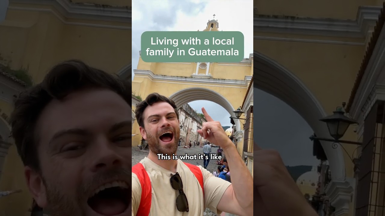 Living with a Local Family in Guatemala #travel