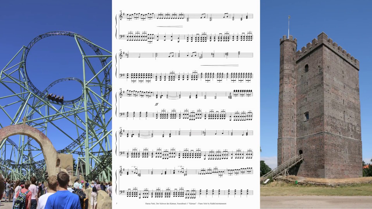 Hansa Park - Der Schwur des Kärnan - Piano Sheets
