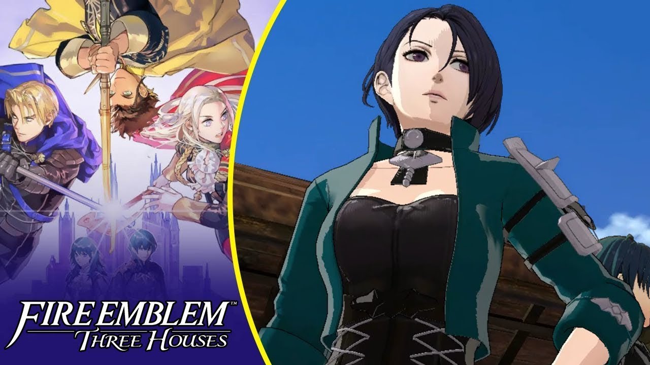 Прохождение Fire Emblem: Three Houses (NG+ HARD) #21 - Черные Орлы: Личный квест Шамир и Алоиса