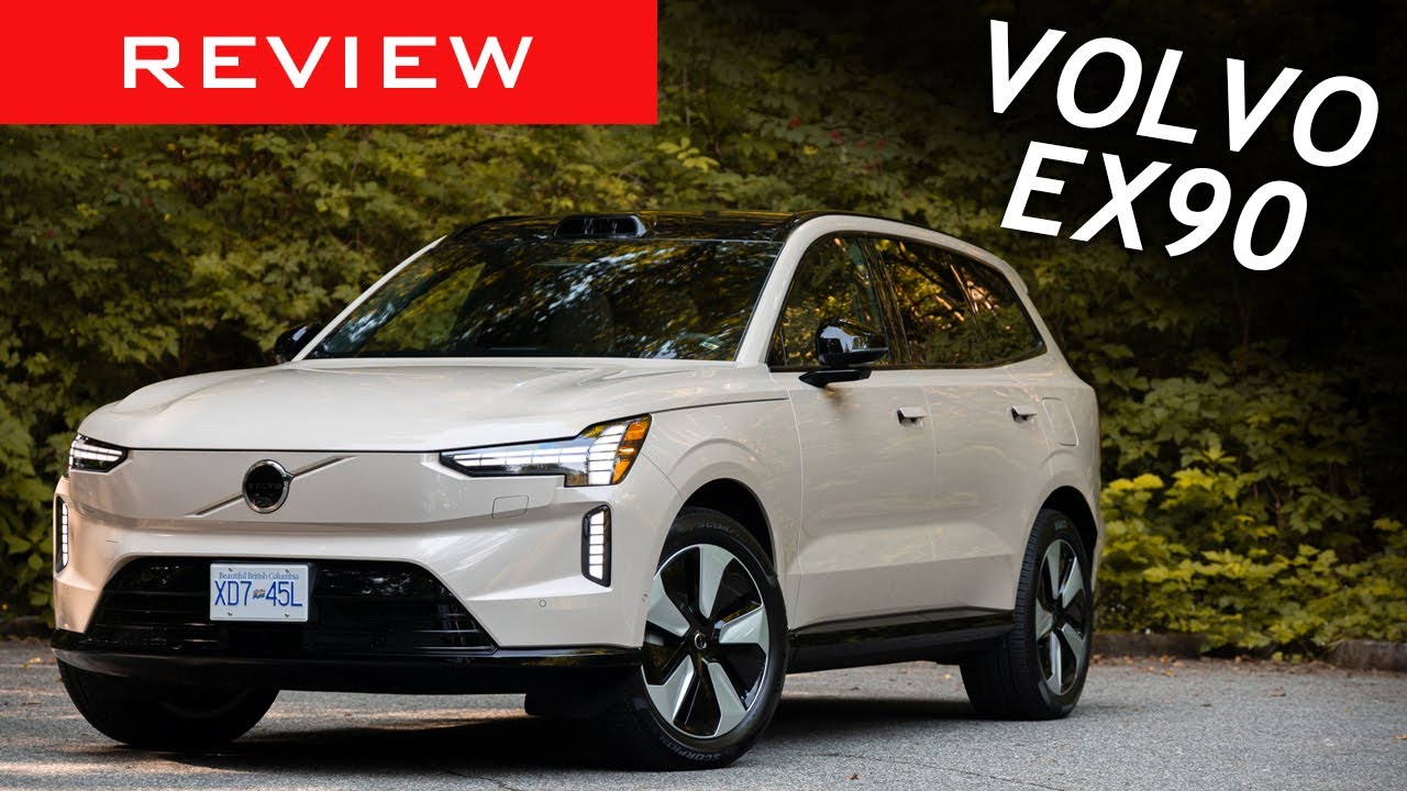 2025 Volvo EX90 Review / An electric 3-row SUV with an identity crisis