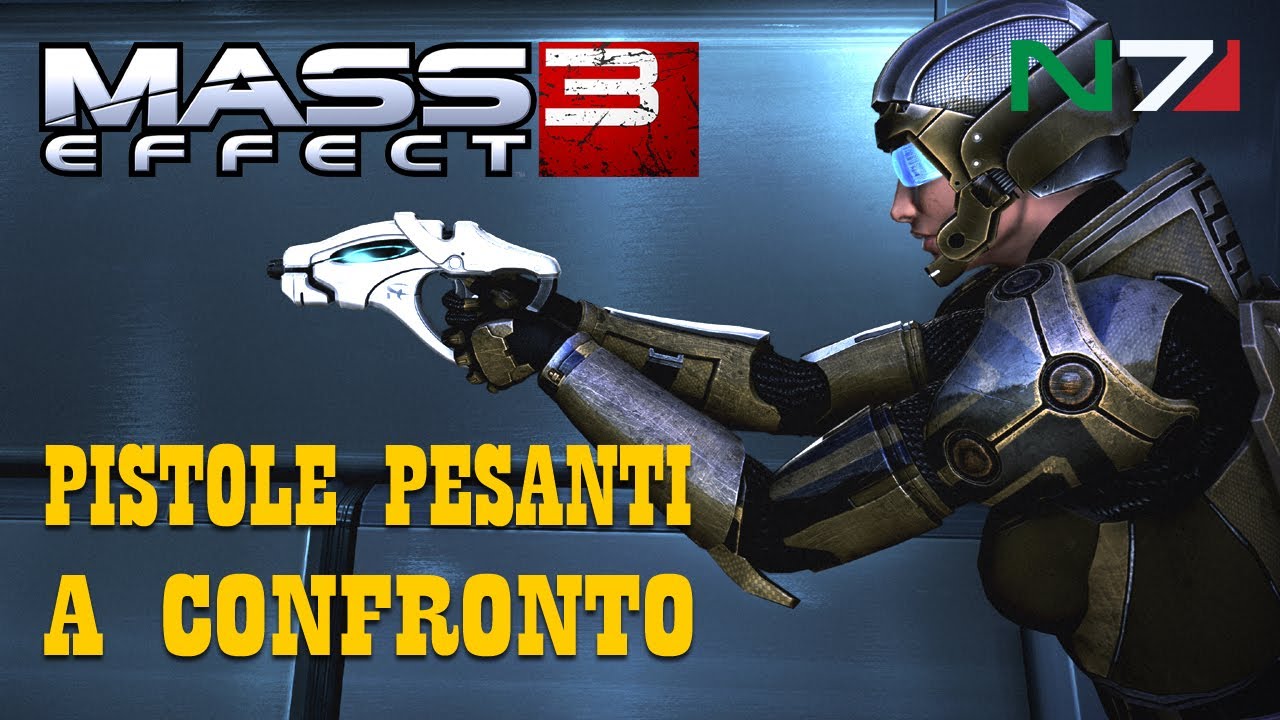 Mass Effect 3: pistole a confronto