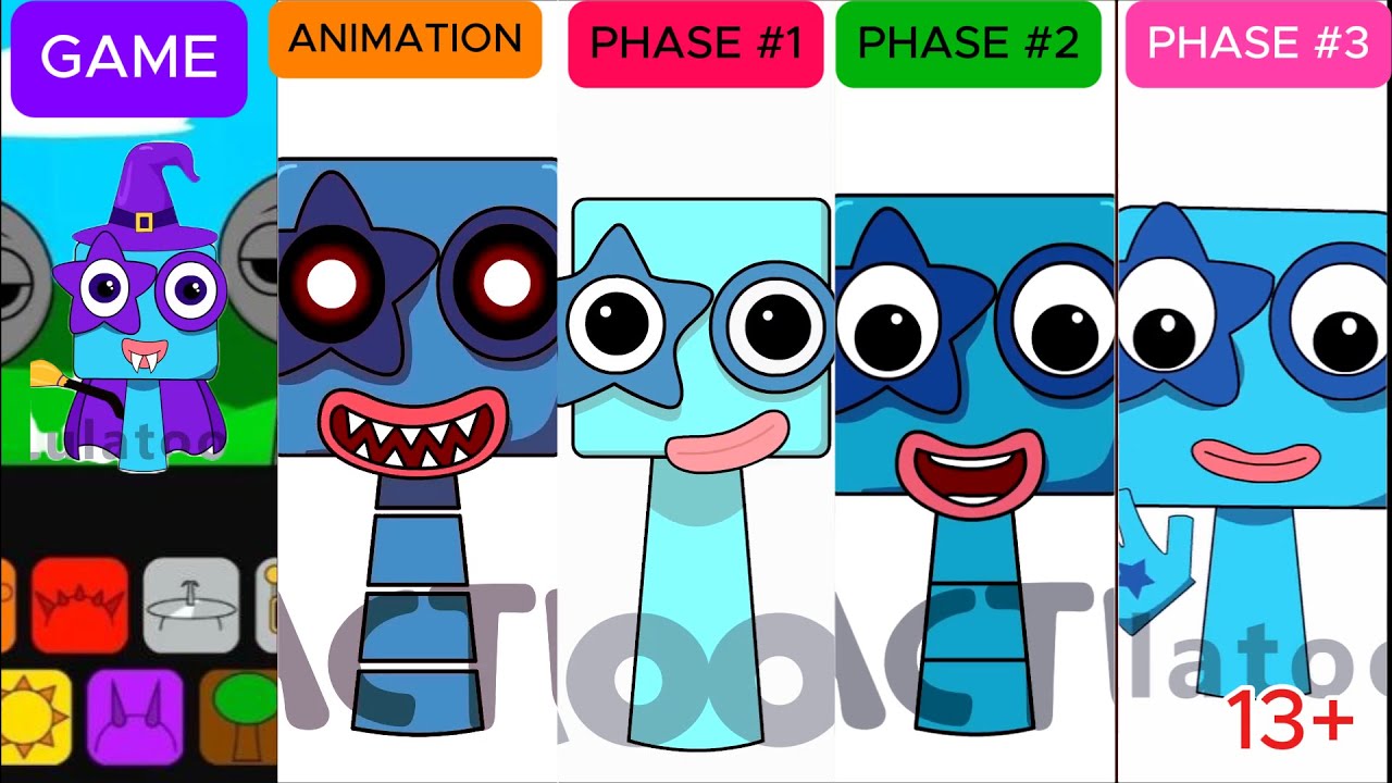 Incredibox Sprunki OC: Five (from Numberblocks) Game,Animation,Phase1,Phase2,Phase3  |SprunkBoost