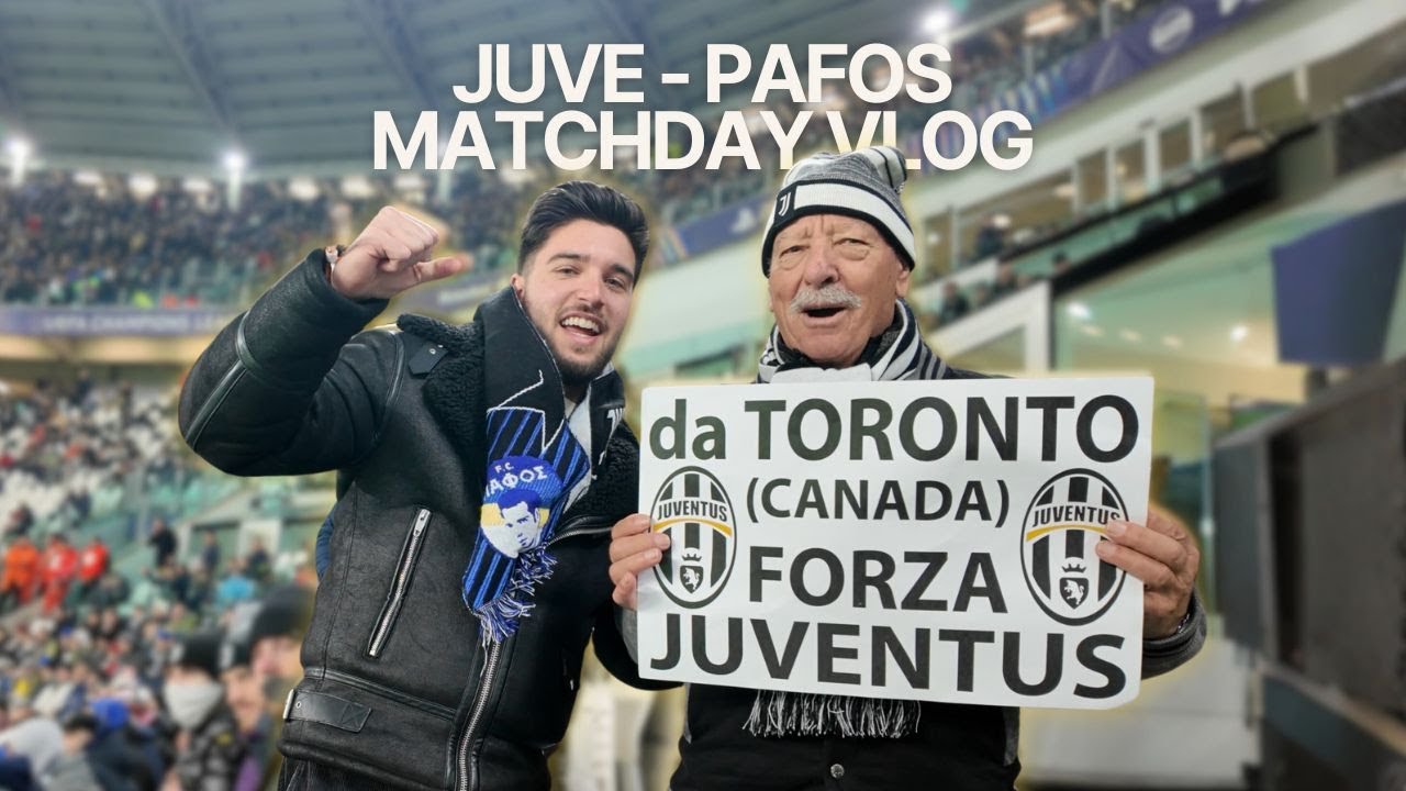 Is This the BEST Stadium in Italy? 🤯 Juve - Pafos Matchday Vlog | Ultimate Calcio Trip Last Stop