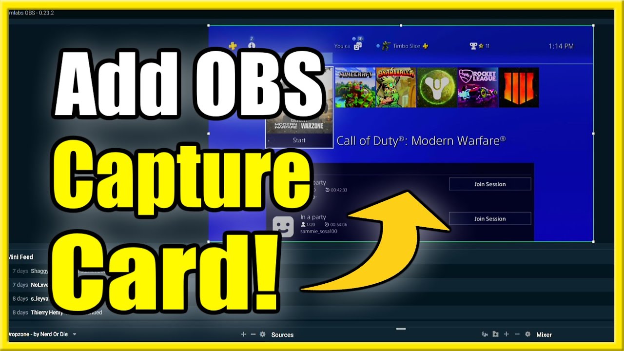 Как добавить карту захвата в Streamlabs OBS с аудио (Avermedia и Elgato)