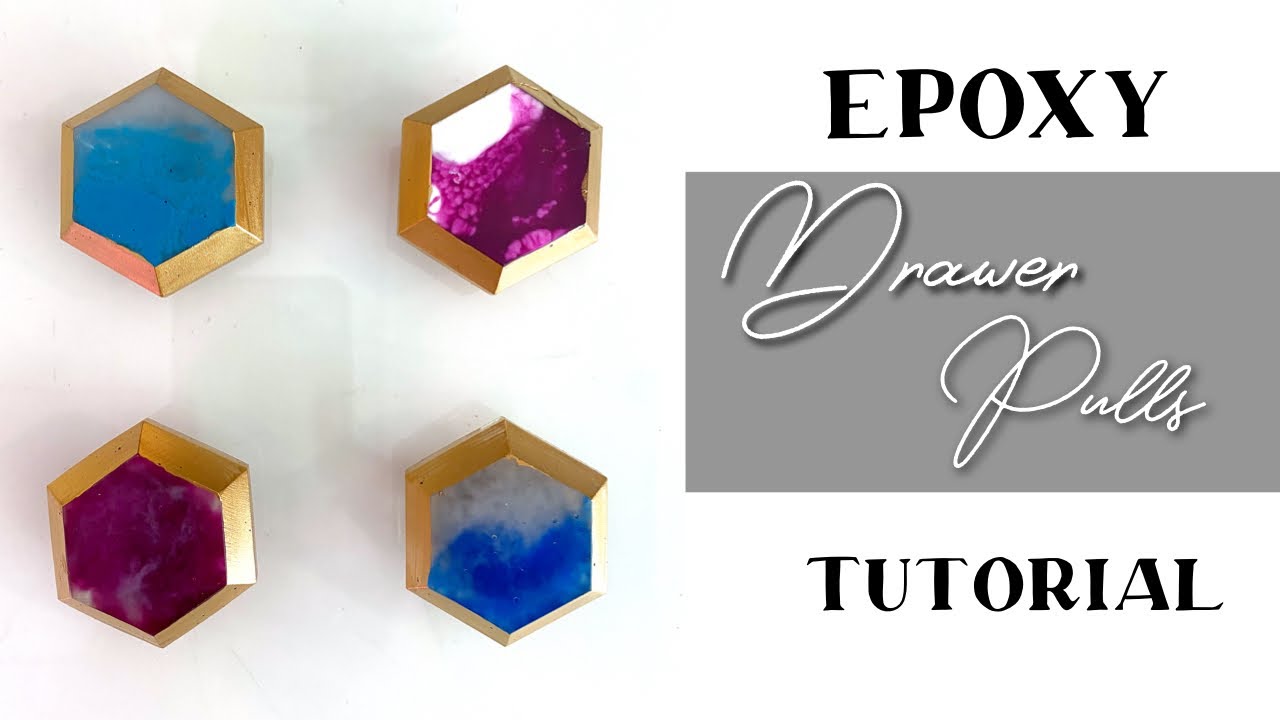Epoxy Resin Drawer Pull Tutorial!
