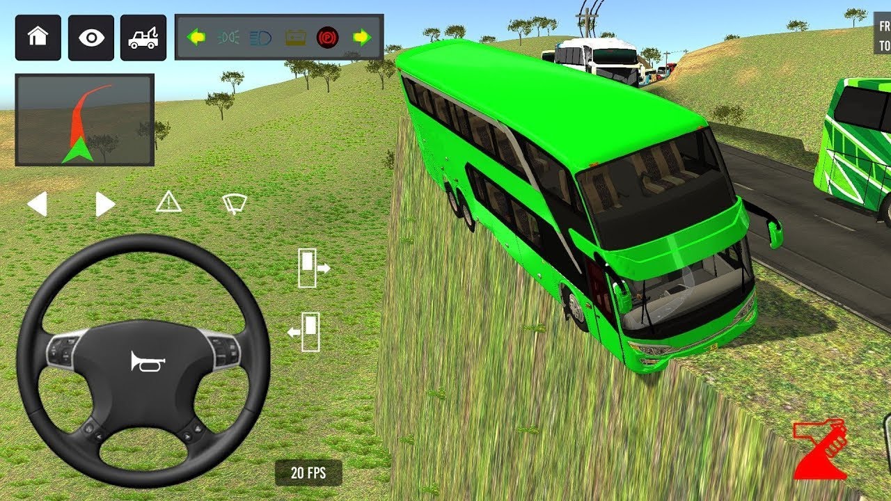 😍Bus Simulator: 3D Bus Games:Bus Simulator ll🔥 new euro coach ll NEW BUS SIMULATOR INDONESIA  