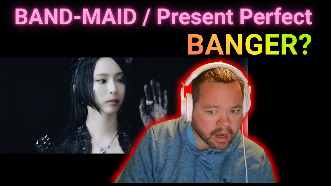 BAND-MAID / Настоящее совершенное время (официальный клип) American Reacts! Обожаю эту группу!!