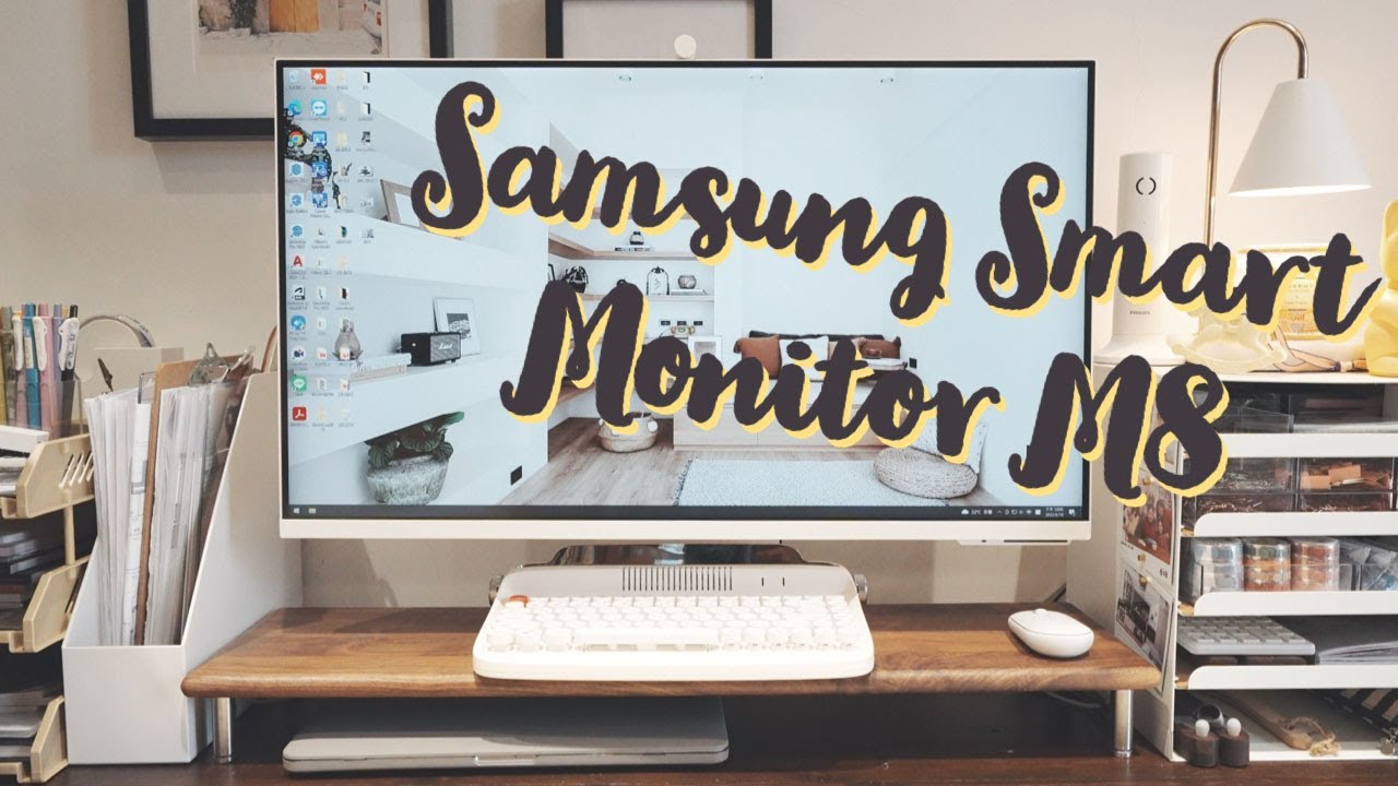 Samsung smart monitor M8｜Samsung智慧螢幕 M8｜開箱｜螢幕介紹與設備連接