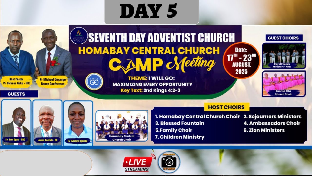 HOMA BAY CENTRAL SDA CHURCH CAMP DAY 5