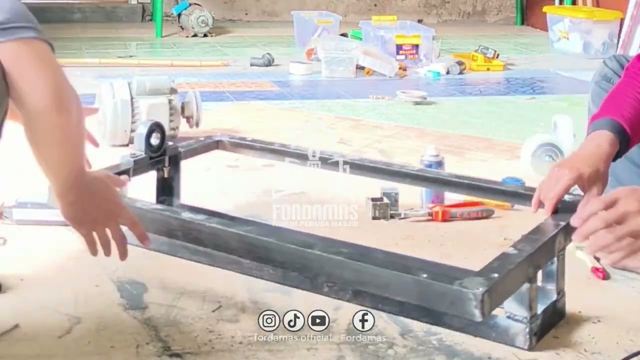 MEMBUAT ALAT PERONTOK DEBU KARPET
