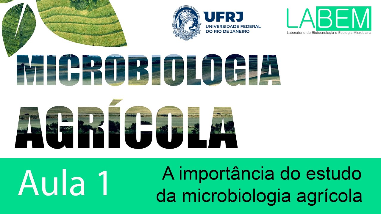 Aula 01 - A Importância do Estudo da Microbiologia Agrícola