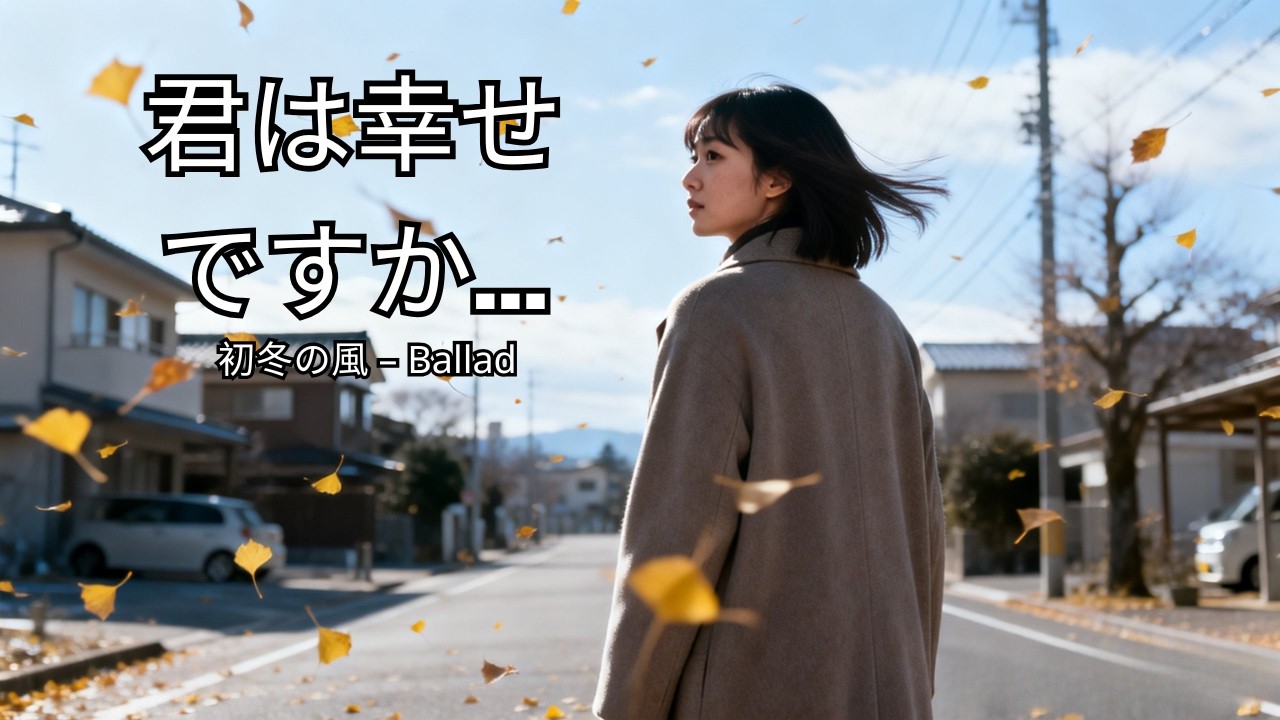 初冬の風 – The Wind of Early Winter  Emotional Japanese Ballad 🍂 #WinterLove