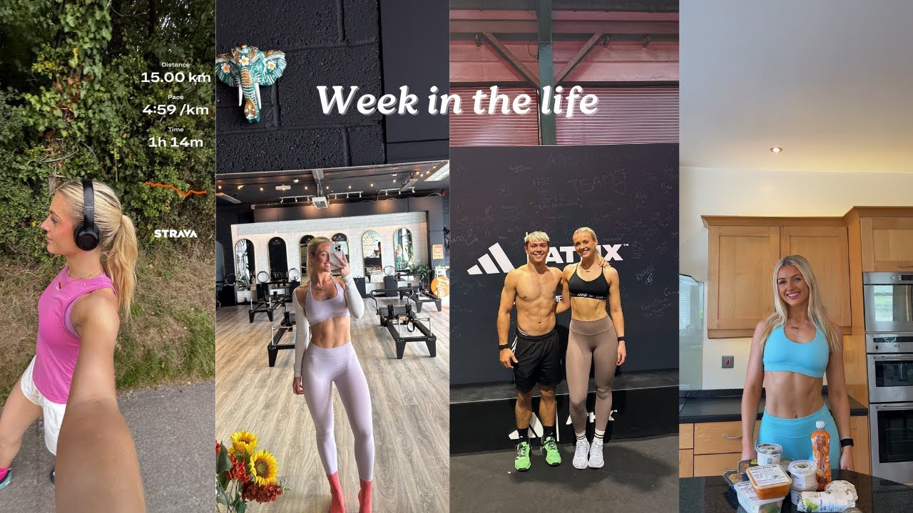 Week in the life | ATHX games, running tips, pilates event, half-marathon training, night out