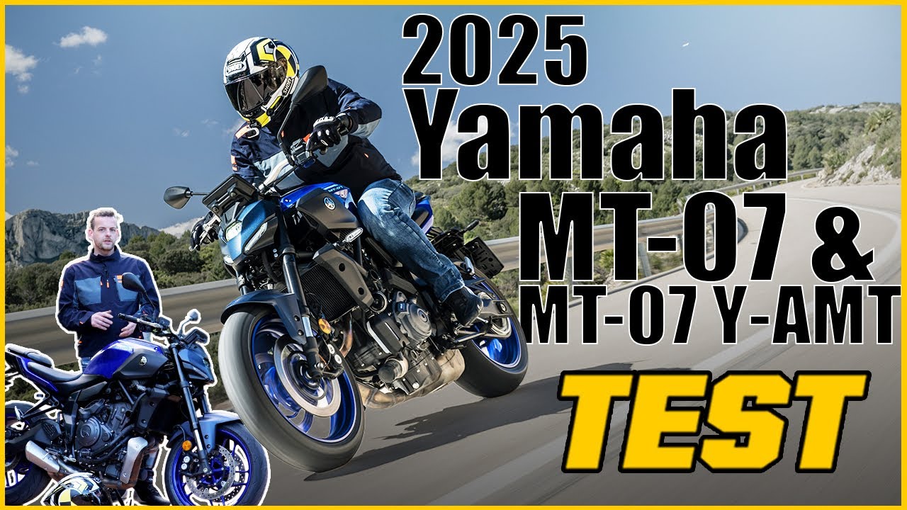 Testmotor | 2025 Yamaha MT-07 & MT-07 Y-AMT | Review