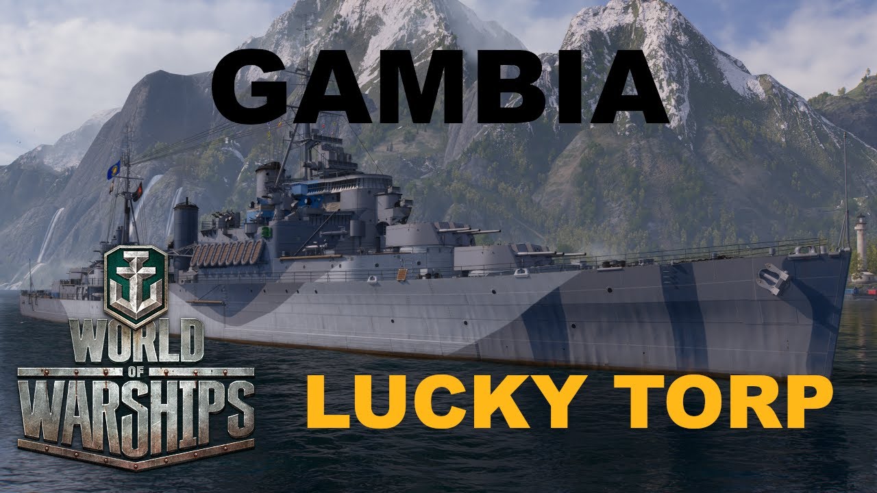 World of Warships: Gambia - Lucky Torp