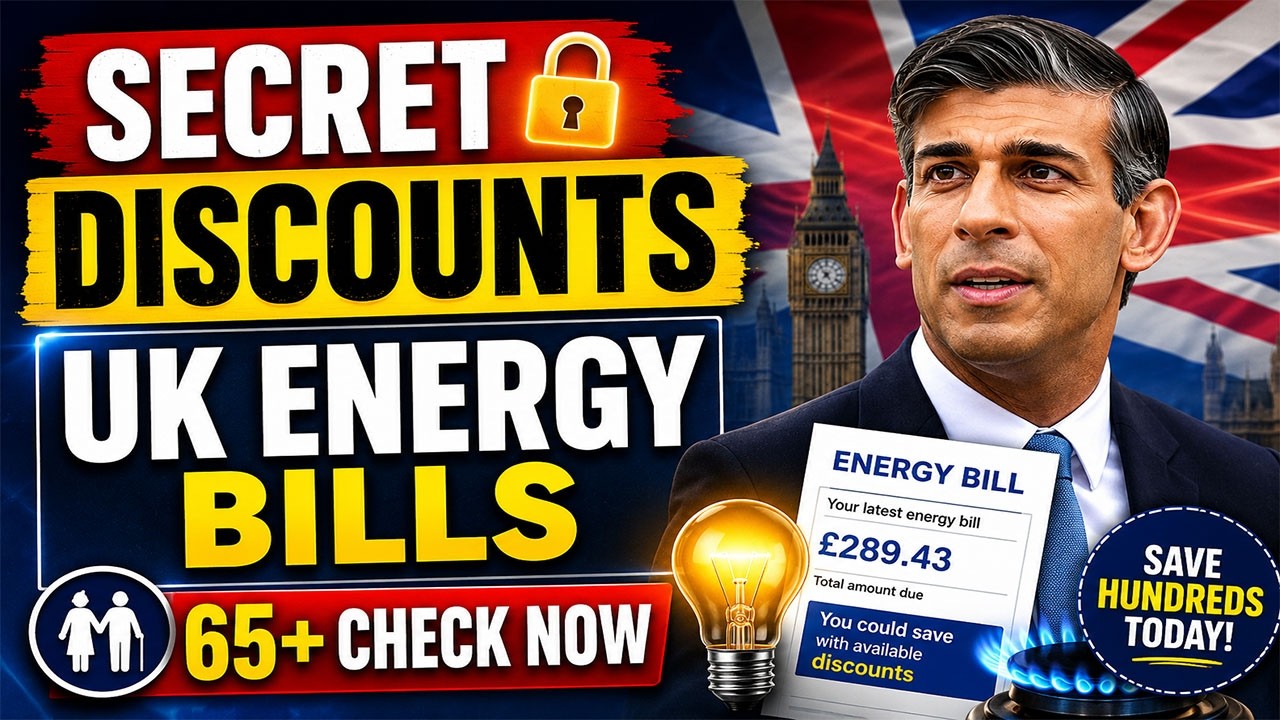 The Secret UK Energy Bill Discounts Every Senior Over 65 Should Check  Save Hundreds Before It's To