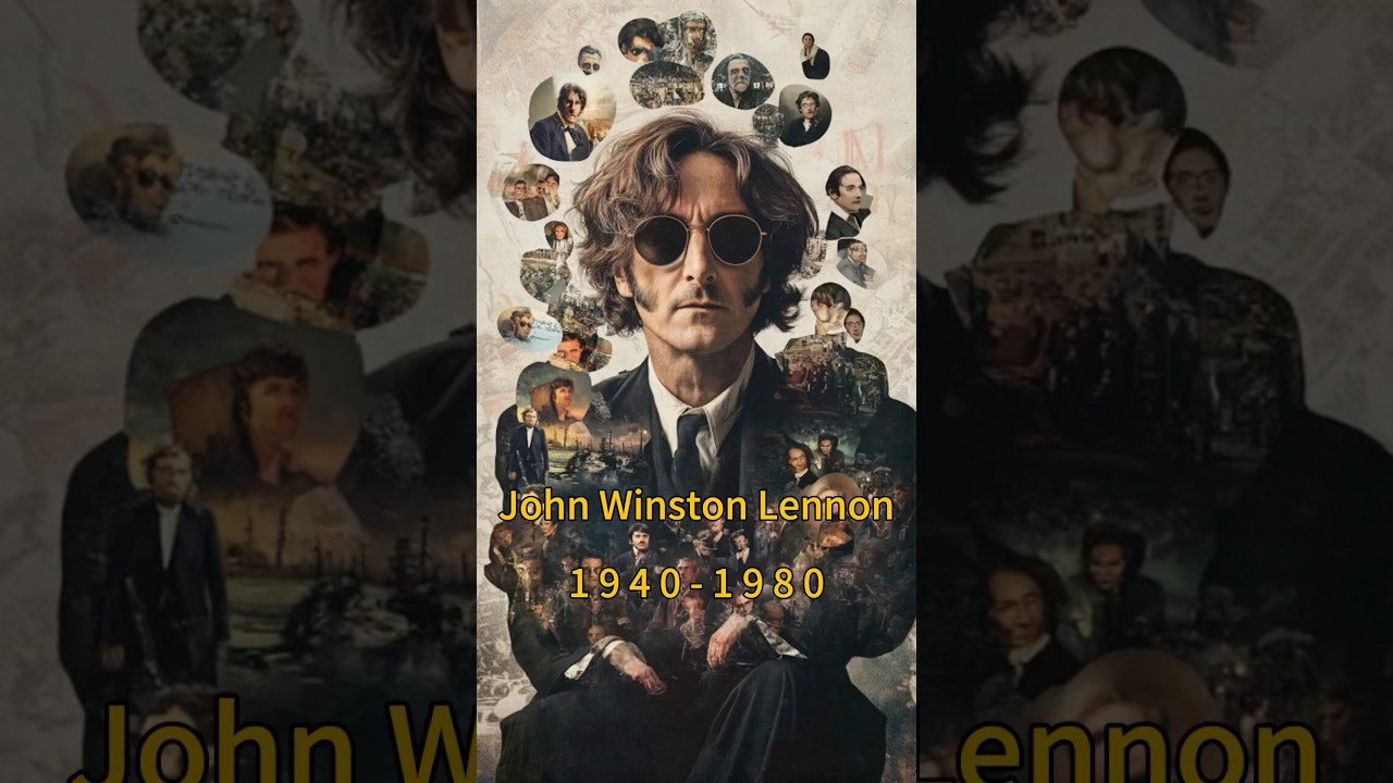 John Winston Lennon Portrait of Time # music #youtubeshorts