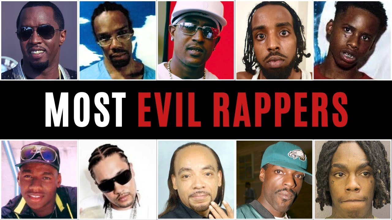 The MOST EVIL RAPPERS Of All TIME | From Fame to Infamy