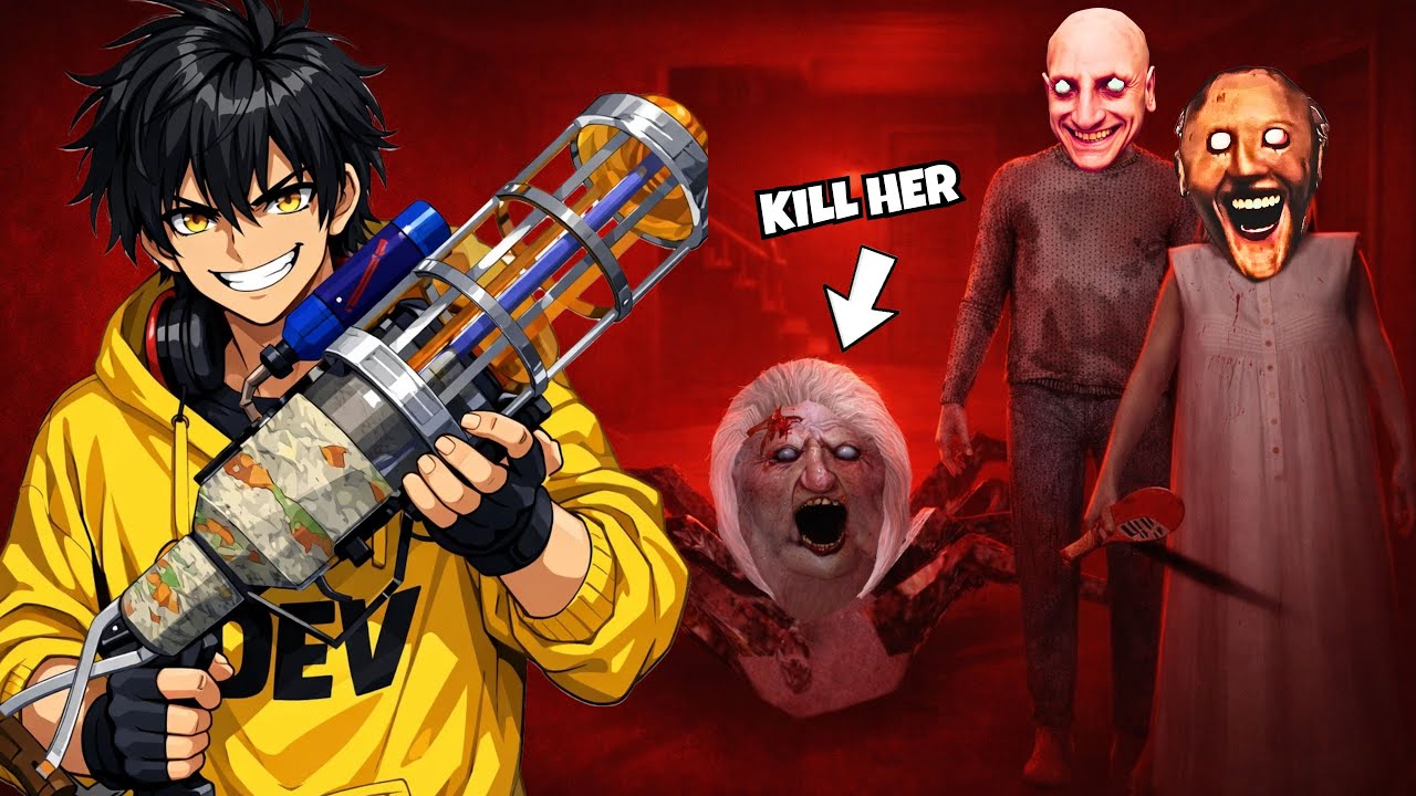 I KILLED SPIDER MOM IN GRANNY 😱 | NIGHTMARE MODE