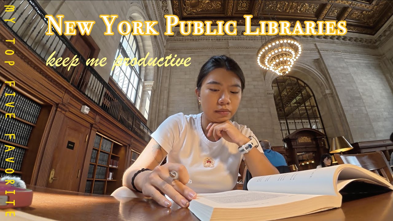 Five NYC Libraries that keep me productive