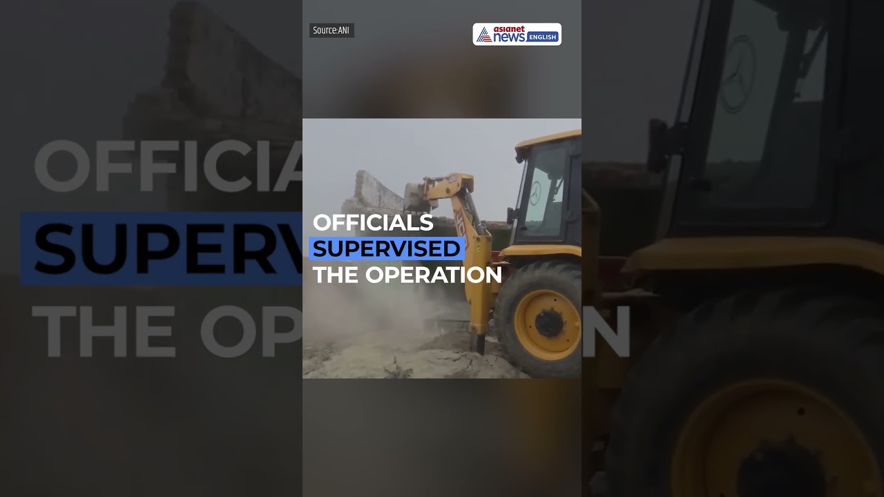 Anti-Encroachment Drive Conducted in Sambhal&rsquo;s Salempur