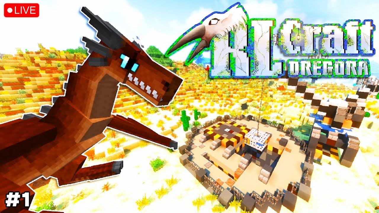 Minecraft RLCraft DREGORA Live | EP1 #shorts #shortlive #RLCraftDREGORA #minecraftshortlive