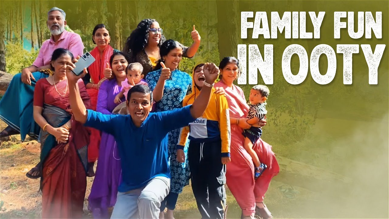 Family Fun in Ooty | Scenic Views, Adventure & Relaxation! | Anusithara Vlog
