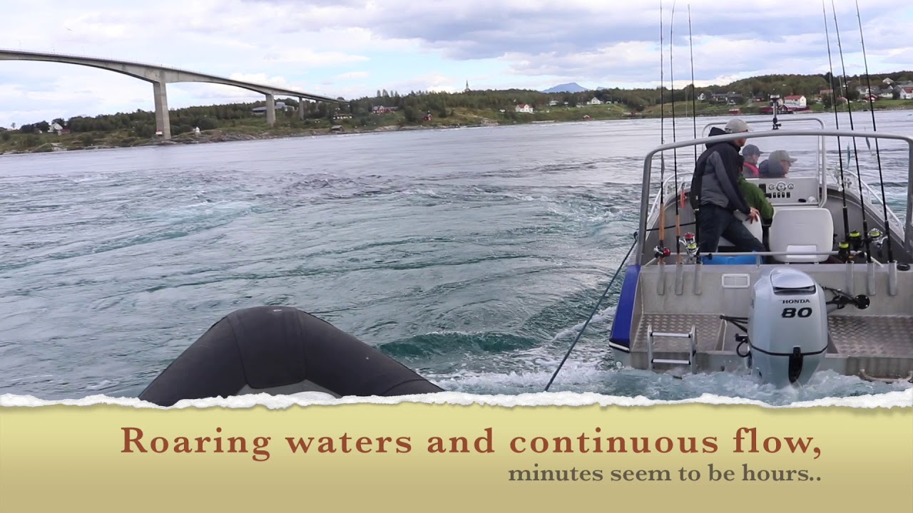 The mighty maelstrom of Saltstraumen, strongest tidal stream in the world! Bodø , Norway