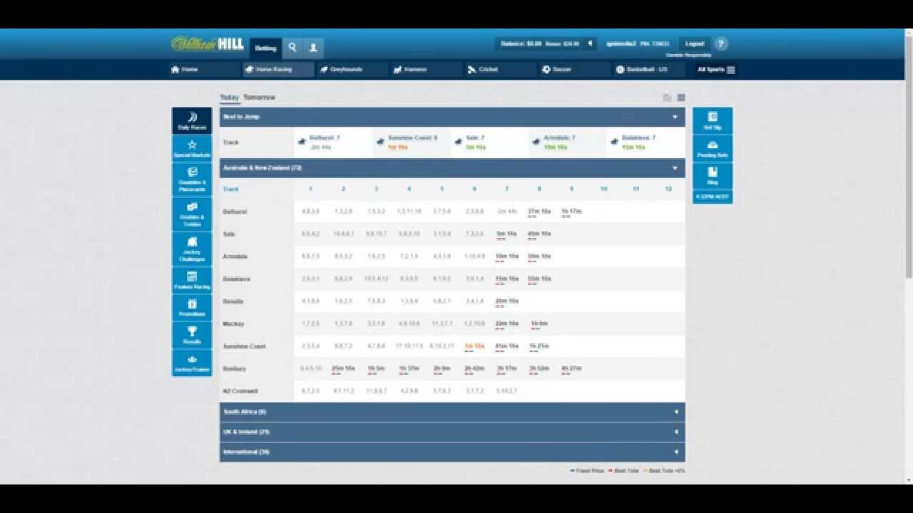 William Hill Australia Free Bets