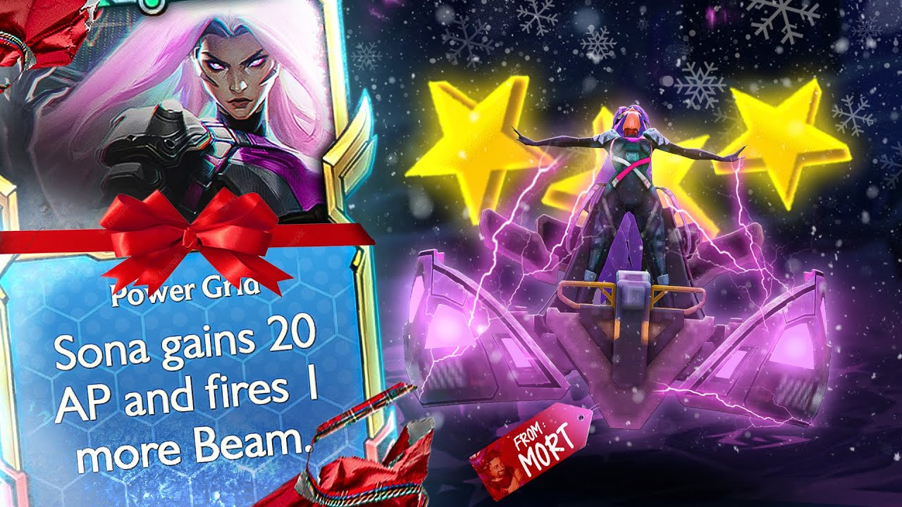 POWER GRID 3 STAR SONA CARRY AP CRIT!! | Teamfight Tactics Patch 12.23