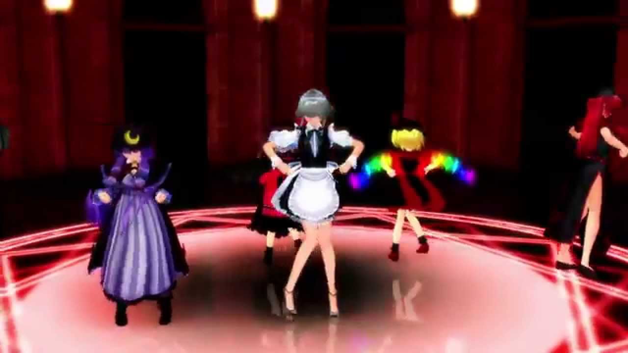 【東方MMD】紅魔館のみんなでNo Life Queen