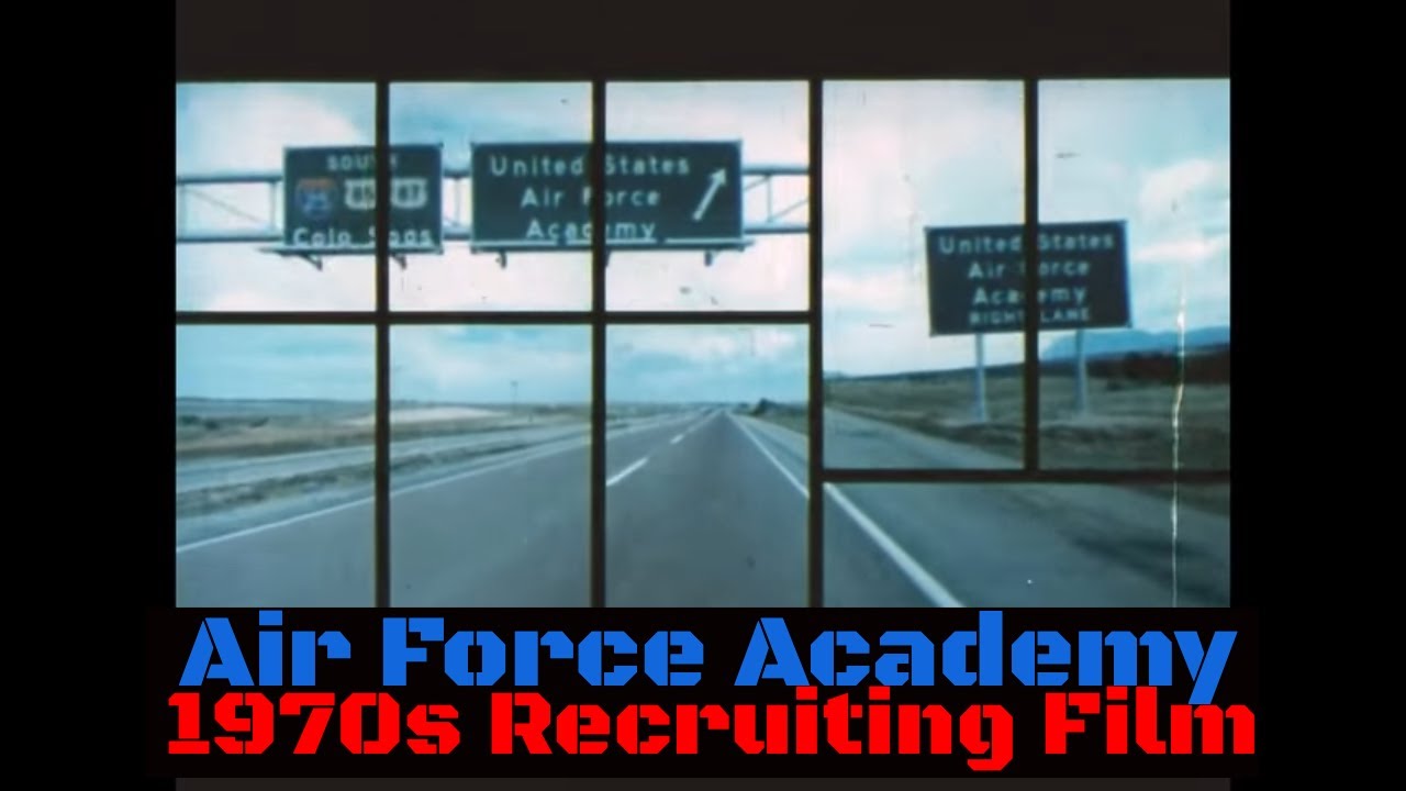 UNITED STATES AIR FORCE ACADEMY 1970s RECRUITING FILM 78314