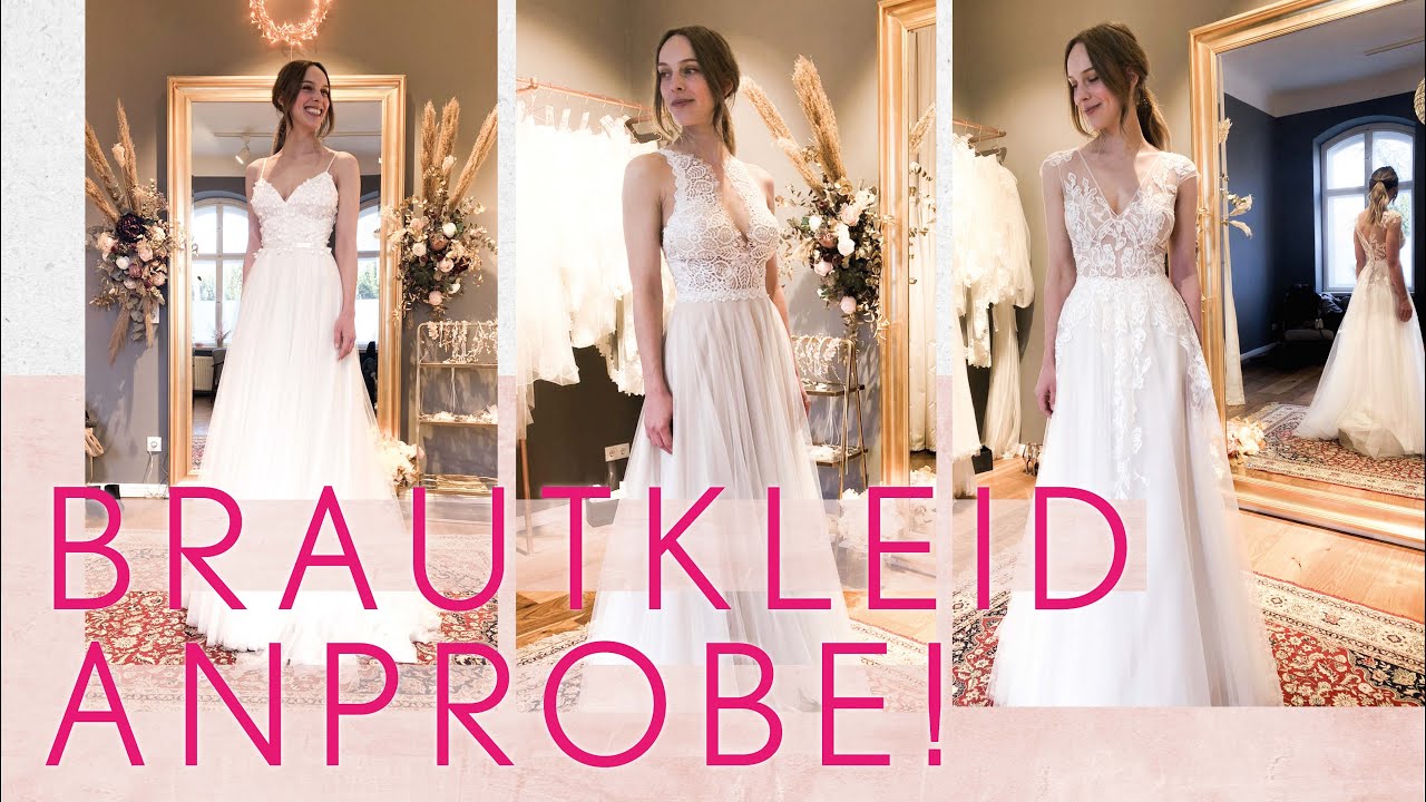 Hochzeitsvlog #2 | BRAUTKLEIDER ANPROBIEREN! | Hochzeitsplanung