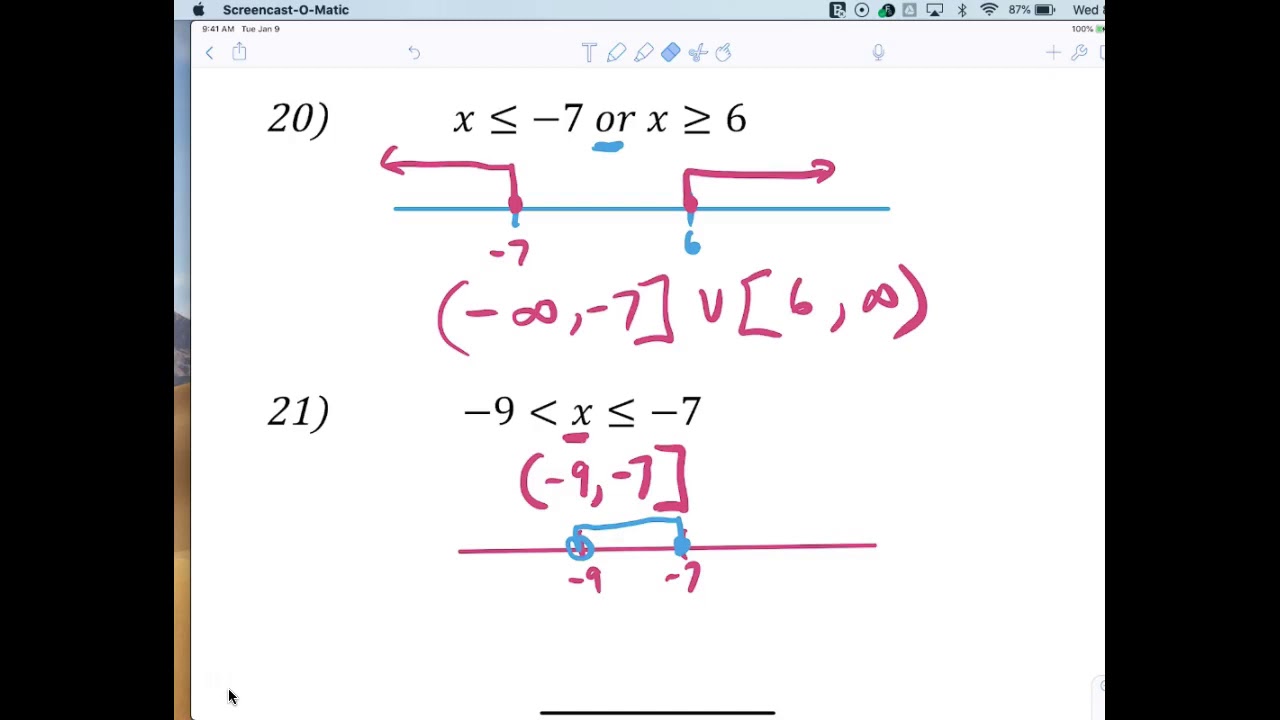 Algebra 1 CHapter 5 Worked out solutions