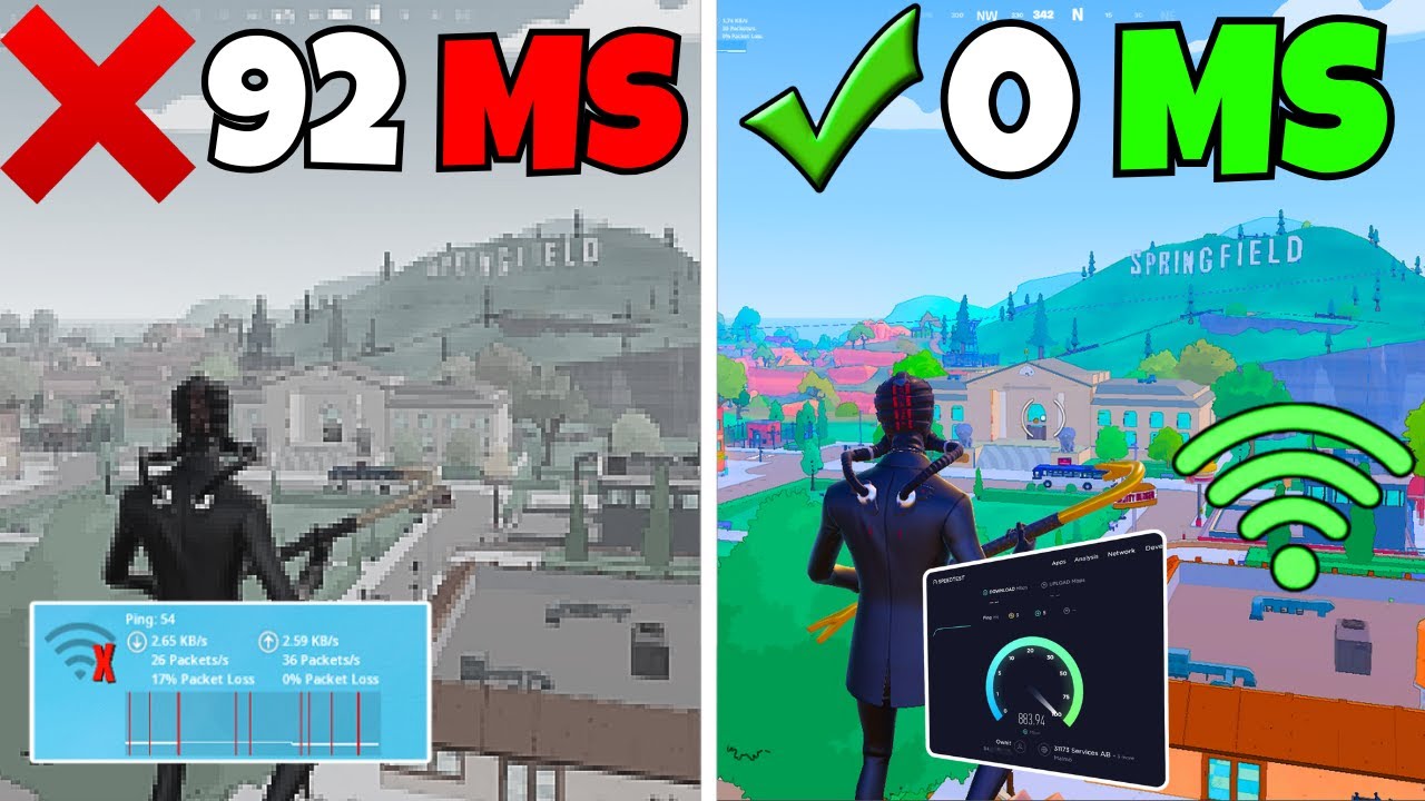 How to Get 0 PING in Fortnite Simpsons Season! ⚡ (No Lag & Lower Input Delay)