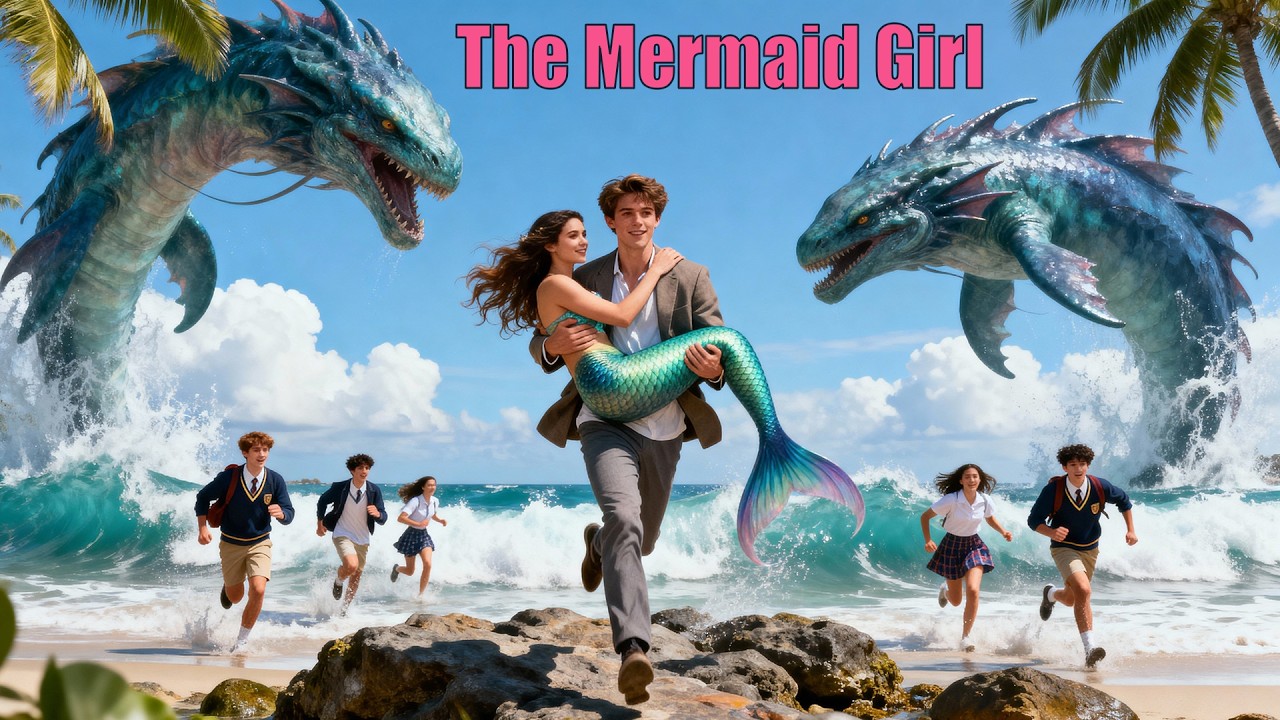 The Mermaid Girl - English Dubbed | Campus Fantasy Love Story Romance Movie, Full Movie HD