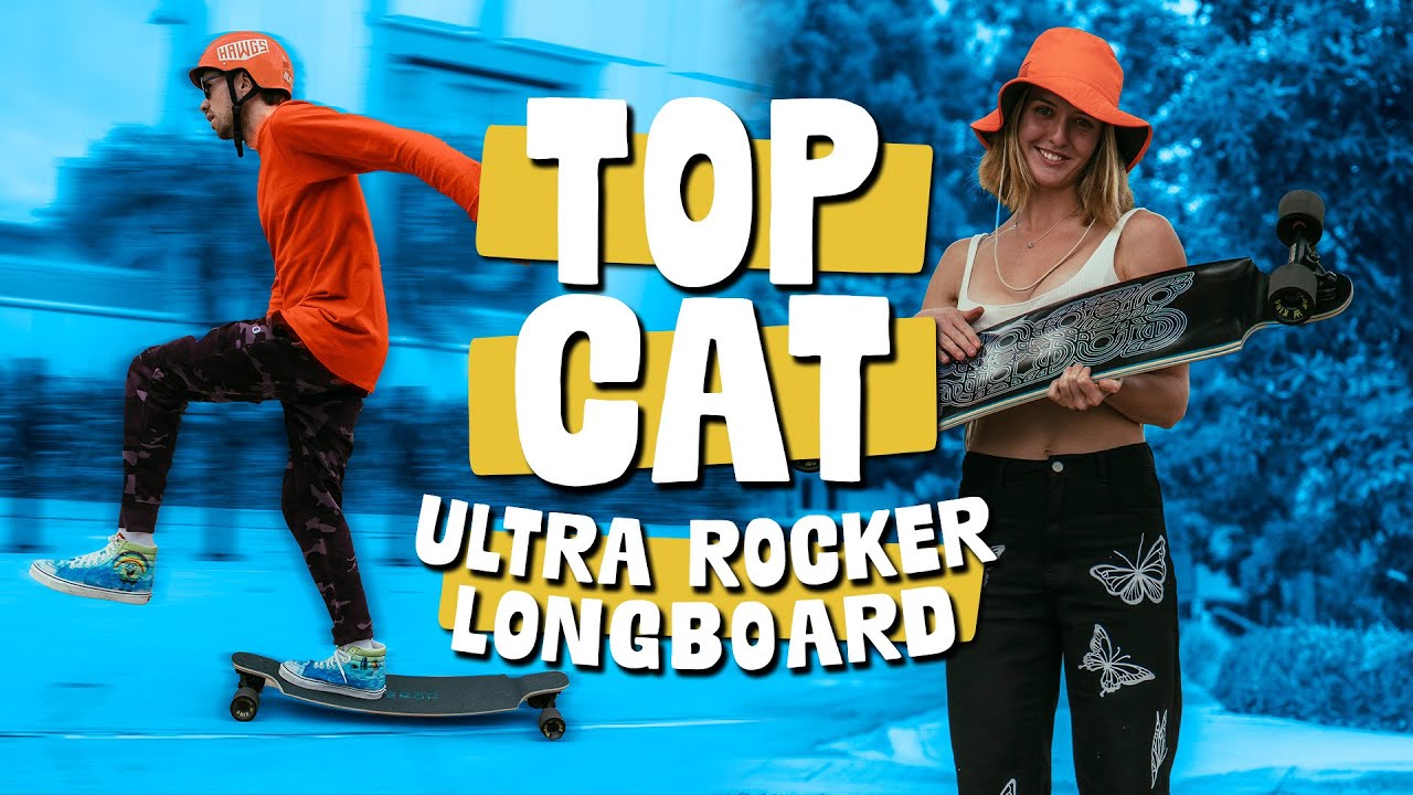 САМЫЙ ПРОСТОЙ ЛОНГБОРД ДЛЯ ВСЕХ ВРЕМЯ - TOP CAT от Landyachtz