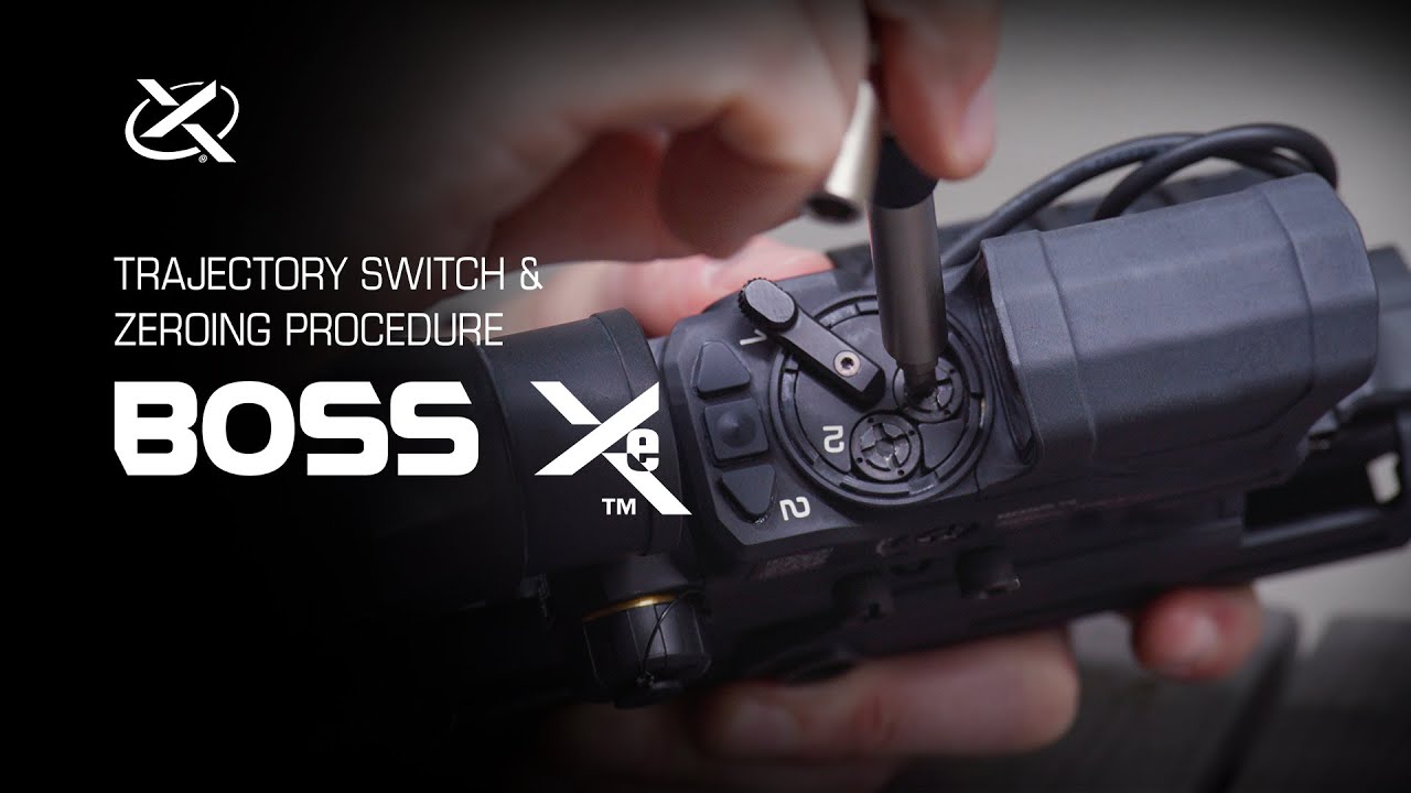 THE WILCOX BOSS Xe - Trajectory Switch & Zeroing Procedure